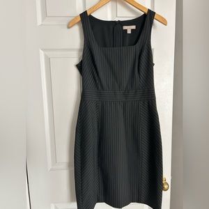 Banana Republic sleeveless sheath dress striped